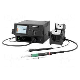 Hot air soldering station | digital,with push-buttons | 70W | ESD