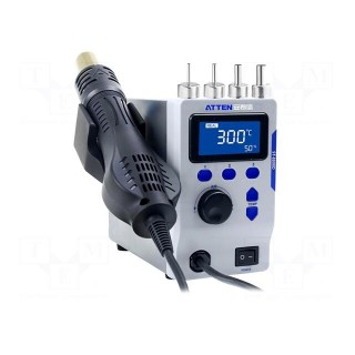 Hot air soldering station | digital,with push-buttons | 800W