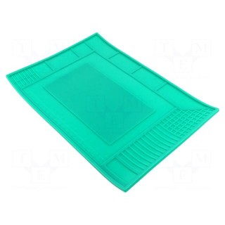 Soldering mat | 297x210mm | silicone | Resistance to: temperature