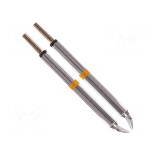 Tip | bent chisel | 1.78mm | 350÷398°C | for TZ-KIT-1 hot tweezers