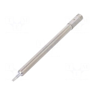 Tip | chisel | 1.6x9.5mm | for  soldering iron | WEL.WMP