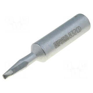 Tip | chisel | 2.2mm | for soldering station | ERSA-RDS80