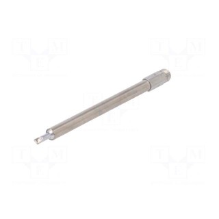 Tip | chisel | 2.4x7.8mm | for  soldering iron | WEL.WMP