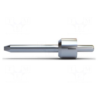 Tip | chisel | 2mm | for soldering irons | 3pcs | WEL.WLIBAK8