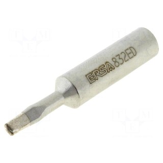 Tip | chisel | 3.2mm | for soldering station | ERSA-RDS80