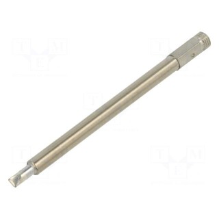 Tip | chisel | 3.2x8.2mm | for  soldering iron | WEL.WMP