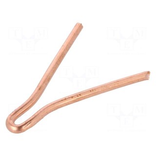 Tip | copper tip | for TEX soldering irons | 10pcs | 2.5mm