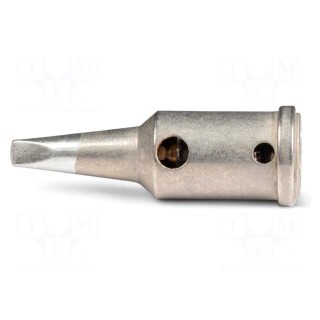 Tip | flat | 2.4mm | for gas soldering iron | 3pcs.