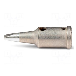 Tip | flat | 2.4mm | for gas soldering iron | 3pcs.