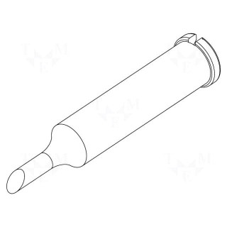 Tip | hoof | 2mm | for  soldering iron,for soldering station