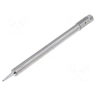 Tip | narrow spade | 0.8x8.4mm | for  soldering iron | WEL.WMP