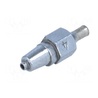 Nozzle: desoldering | 1.8x3.3mm | for WEL.DSX80 desoldering iron