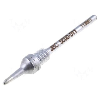 Tip: for desoldering irons | 1.4x0.6mm | Features: longlife
