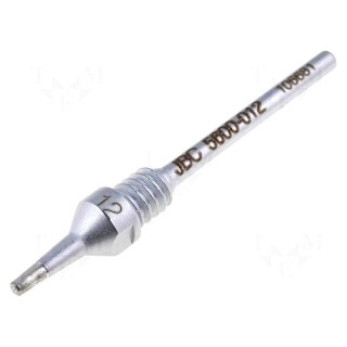 Tip: for desoldering irons | 1.8x0.8mm | Features: longlife