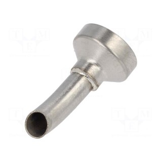 Nozzle: hot air | 3.5mm | Tip: round,curved