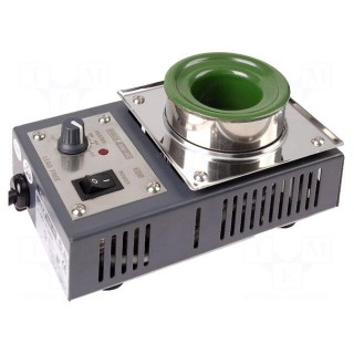 Device: soldering pot | 200W | 150÷450°C | 36mm | 230VAC | Plug: EU