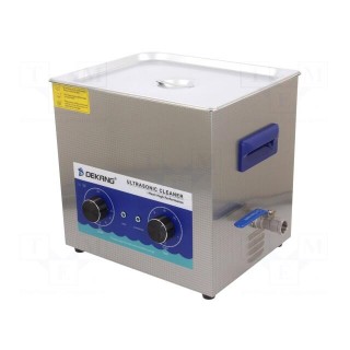 Ultrasonic washer | 300x240x150mm | 40kHz | 20÷80°C | 230VAC | Plug: EU
