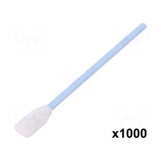 Tool: cleaning sticks | L: 127mm | flexible | 1000pcs | Tip mat: foam