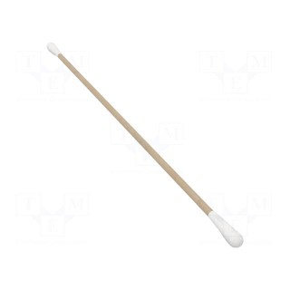 Tool: cleaning sticks | L: 152.4mm | 100pcs | Handle material: wood