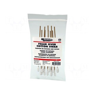 Tool: cleaning sticks | L: 152.4mm | 10pcs | Handle material: wood
