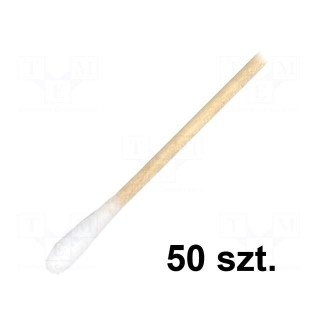 Tool: cleaning sticks | L: 152mm | Length of cleaning swab: 16mm