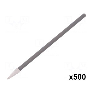 Tool: cleaning sticks | L: 80mm | Width of cleaning swab: 3mm