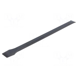 Tool: scraper | Mat: plastic | L: 140mm | Blade tip shape: shovel | ESD