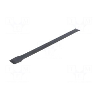 Tool: scraper | Mat: plastic | L: 140mm | Blade tip shape: shovel | ESD