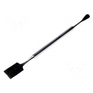 Tool: spatula | stainless steel | L: 170mm | non-magnetic