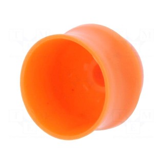 Plunger | 3ml | orange | low-viscosity fluids | silicone free | QuantX