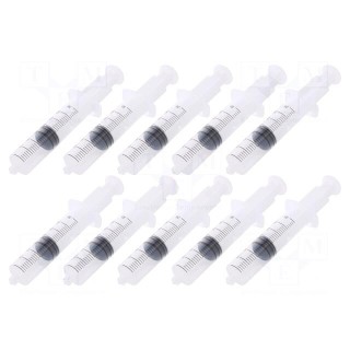 Syringe | 35ml | Colour: transparent | Luer Lock | Mat: polypropylene