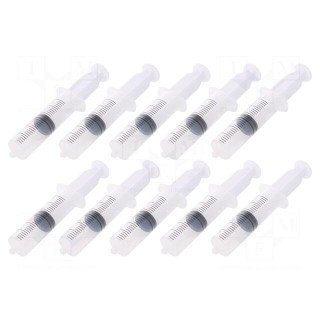 Syringe | 60ml | transparent | Luer Lock | polypropylene | 10pcs.