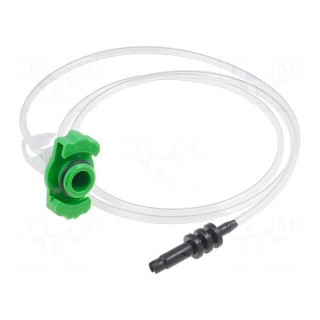 Syringe adapter | 10ml | green | for dispensers,for syringes