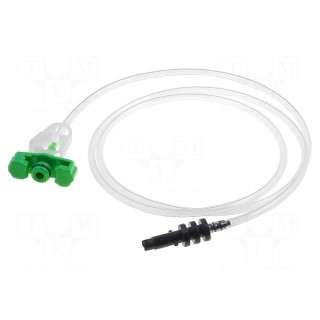 Syringe adapter | 3ml | Colour: green | Manufacturer series: QuantX