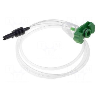 Syringe adapter | 5ml | green | for dispensers,for syringes | QuantX