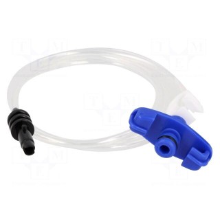Syringe adapter | Colour: blue | Manufacturer series: 500