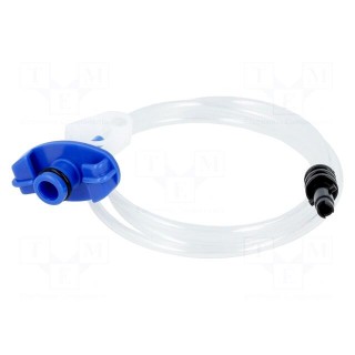 Syringe adapter | blue | for dispensers,for 5ml syringes | 500