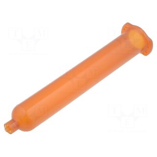 Syringe body | 55ml | amber | Luer Lock | for dispensers | QuantX