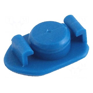 Syringe plug | 5ml | blue | 905-B,905-N | polyetylene