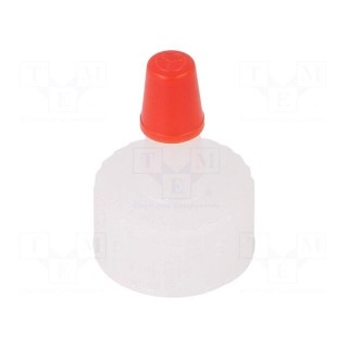 Cap for dispensing bottle | FIS-EAOB218,FIS-EARB218 | white