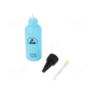 Dosing bottles | 60ml | ESD | blue | Size: 20 | Equipment: needle