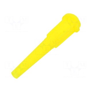 Needle: plastic | 1.25" | Size: 11 | straight,conical | 2.5mm