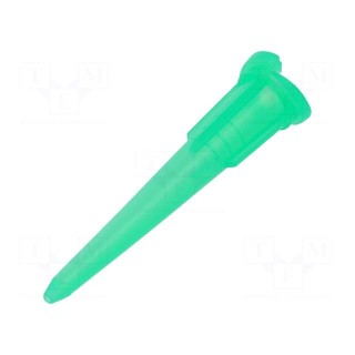 Needle: plastic | 1.25" | Size: 18 | double tapered,straight | 0.84mm
