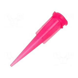 Needle: plastic | 1.25" | Size: 20 | straight | UV block