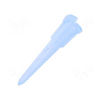 Needle: plastic | 1.25" | Size: 22 | double tapered,straight | 0.41mm