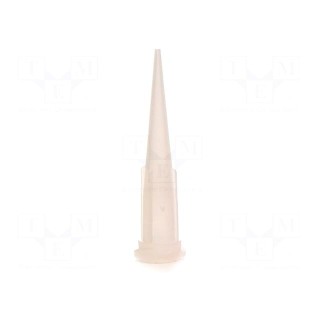 Needle: plastic | 1.25" | Size: 27 | straight | UV block