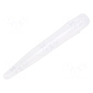 Needle: plastic | 4" | straight,conical | Mounting: 1/4" | 2.38mm