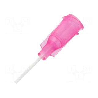 Needle: plastic flexible | 0.5" | Size: 20 | straight | 0.6mm