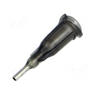 Needle: steel | 0.25" | Size: 16 | straight | 1.2mm | Mounting: Luer Lock