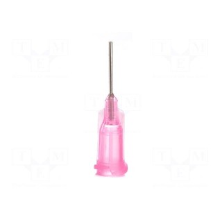 Needle: steel | 0.5" | Size: 20 | straight | Mounting: Luer Lock